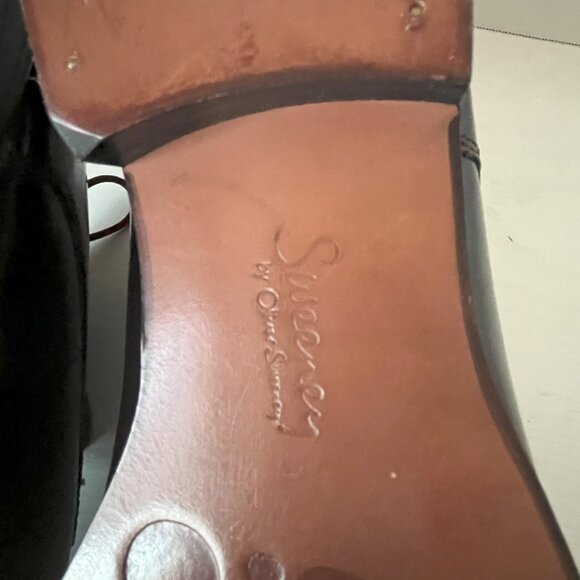 Oliver Sweeney Men's Bramford 2 Leather Lace-Up Formal Shoes – Dark Brown – Size - Picture 7 of 7